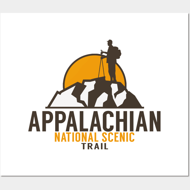 APPALACHIAN TRAIL HIKING NATIONAL SCENIC TRAIL Wall Art by heybert00